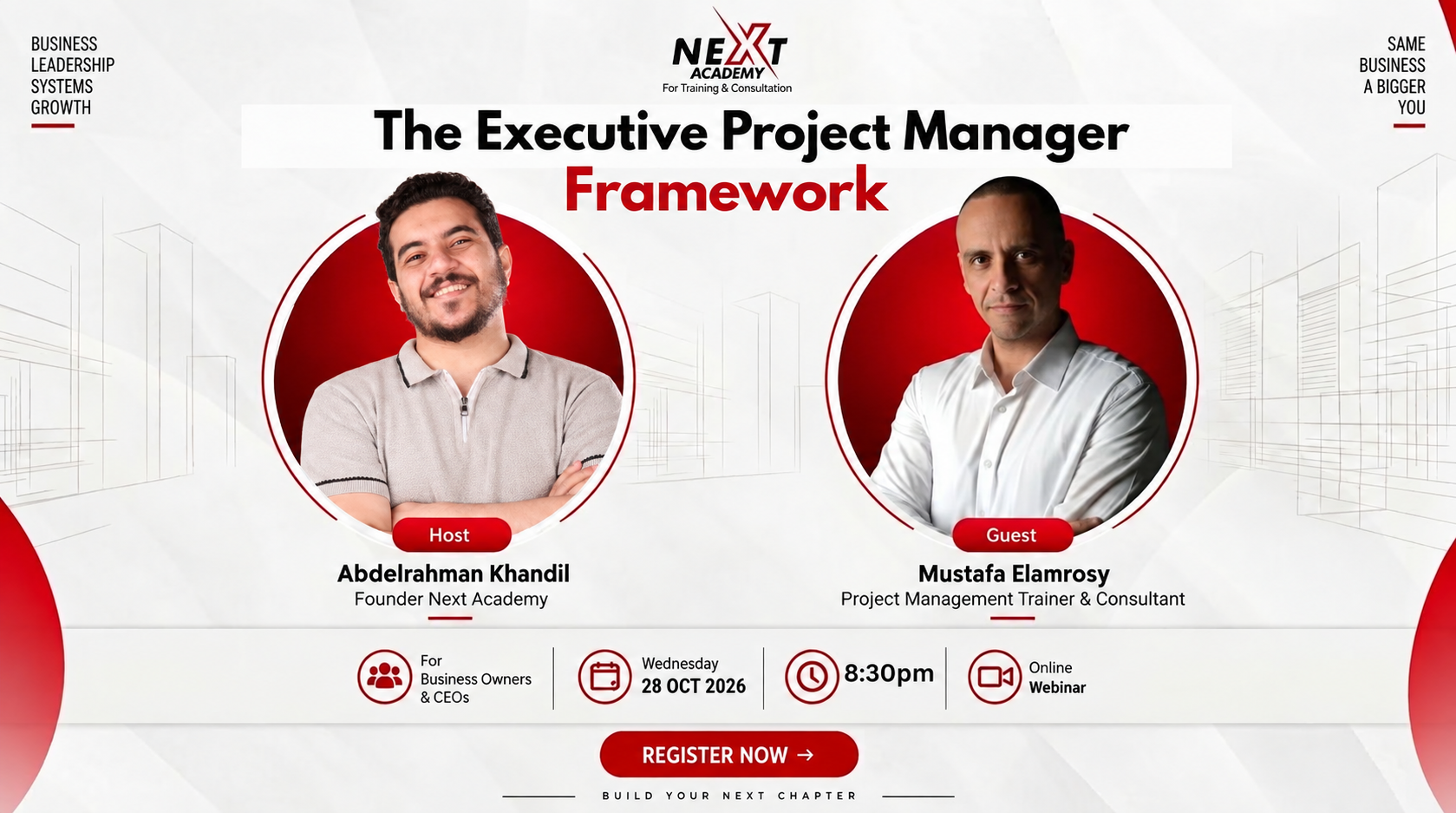  The Executive Project Manager Framework.